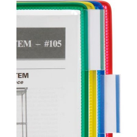 TARIFOLD Tarifold Paper Organizer Clip-On Index Tabs, 10/Pack A003